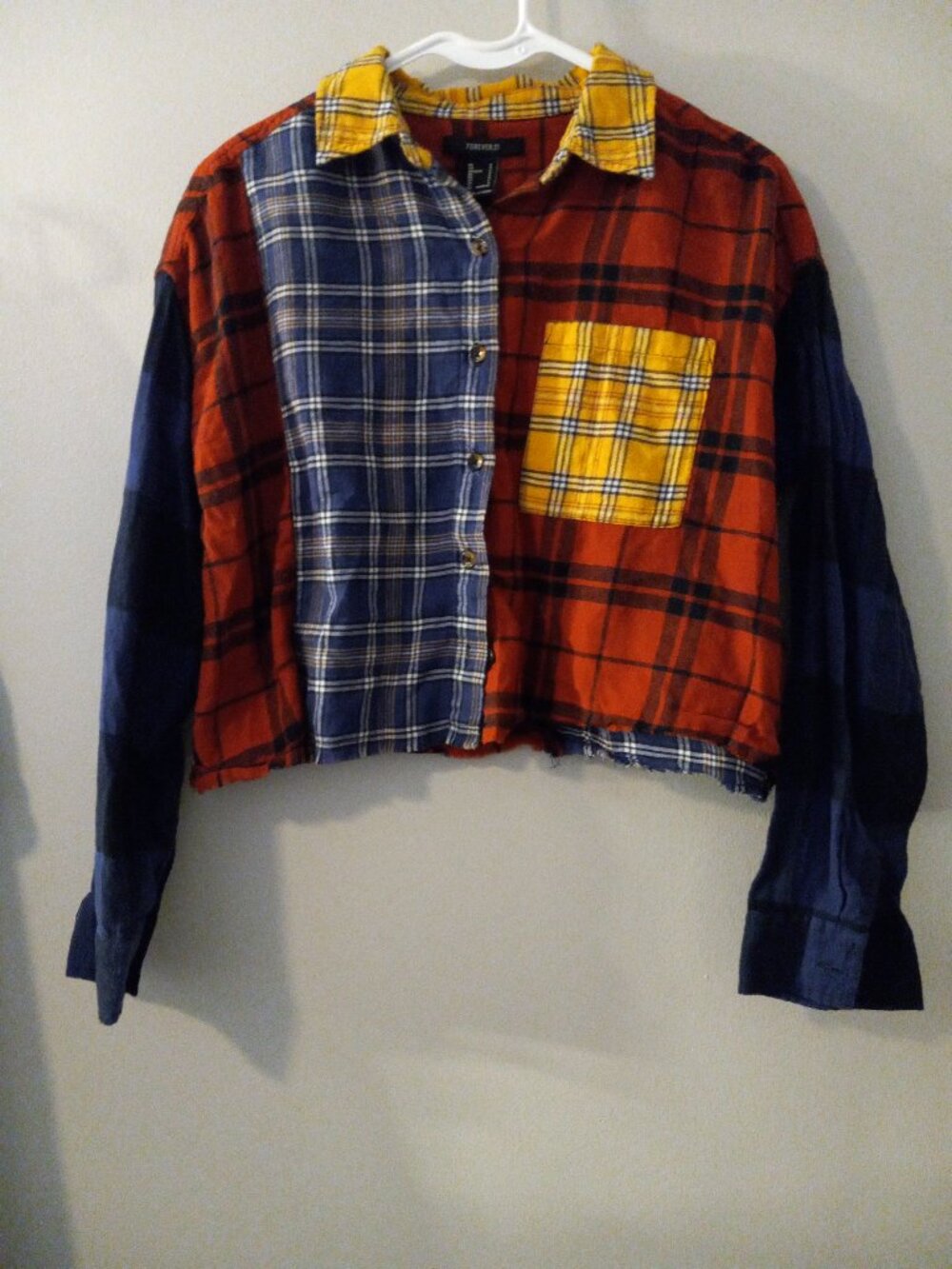 Forever 21 Patchwork Top